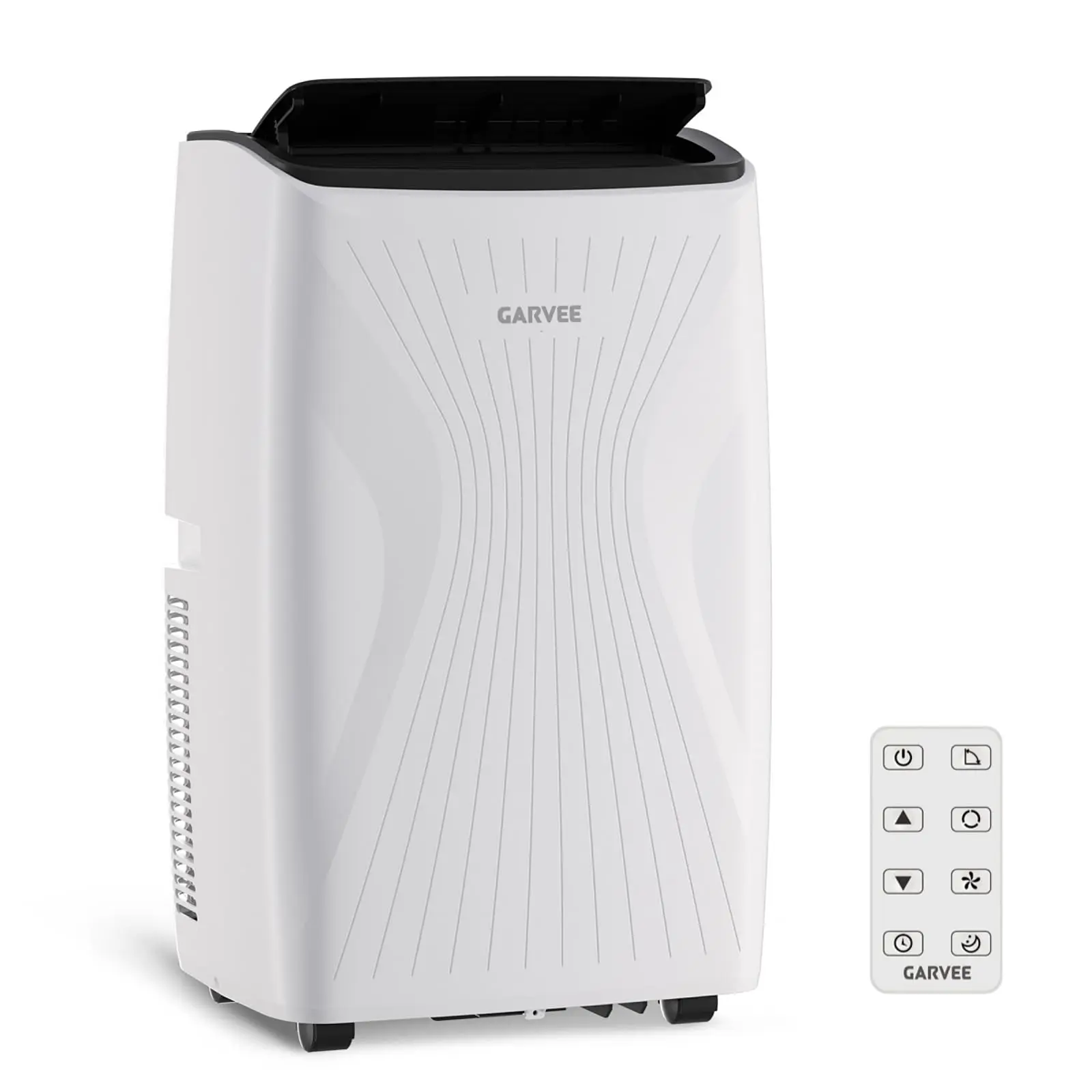 Garvee 14,000 BTU Rectangular Compact Smart Portable AC Unit - 5-in-1 Residential Household AC with Multi-Mode Cooling, Dehumidifier, Fan, Remote Control for 650 sq.ft Living Rooms, Apartments