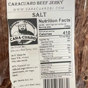 BEEF JERKY  Caracuaro 2oz