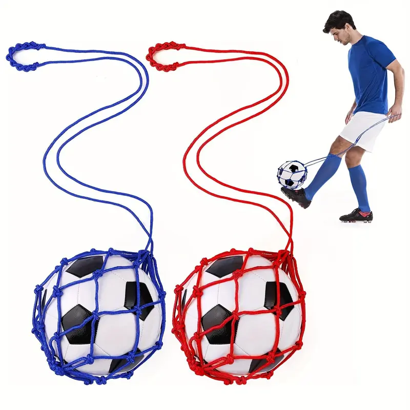 Football Kick Trainer, Soccer Ball Net Kicker, Solo Soccer Kick Practice Training Aid, Football Trainer Juggling Net