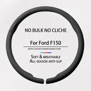 Custom Ford F150 Truck Steering Wheel Cover | 16 Inch Western Leather | Cool Truck Stuff For Men Steeringwheelcover