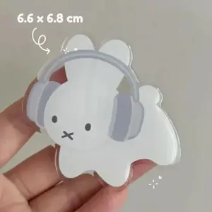 Acrylic Griptoks - Nostalgic Characters Phone Grip, Magnetic Grip Cute Holiday Magnetic Grip, Festive Ghost PopSocket, Perfect Christmas Gifts