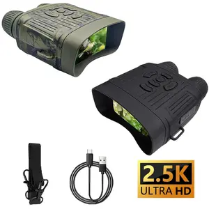 Night Vision Goggles, 2.5k High Definition Binoculars with Camera, 4.3-Inch HD Display, 7-Level Infrared, 6x Digital Zoom, 2000mah Battery night vision, suitable for outdoor observation, camping, hunting, birthday gifts and gifts for men.
