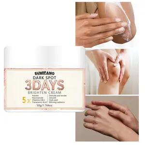 Brightening Cream with Kojic Acid and Niacinamide, Improves Skin Tone and Texture, Enhances Barrier Function, 50g, for Elbows, Knees, Hands