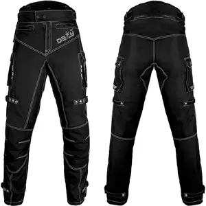 Pants For Men Dual Sport Motorbike Pant Waterproof  Windproof Riding All-weather With Removable Ce Armored