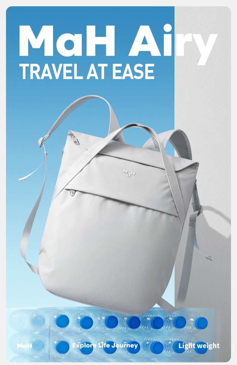 MAH 2966 Airy Travel At Ease 550g Only Flexible And Foldable Backpack