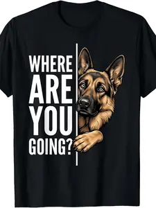 Where Are You Going German Shepherd T-Shirt