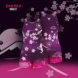 Sakura Female Wrestling Singlet | Funk Fighter Sakura Female Wrestling Singlet | Funk Fighter