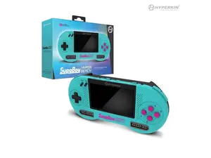 Hyperkin SupaBoy Portable Pocket Console for Super NES / Super Famicom (Hyper Beach) M08889-HYB Hyperkin SupaBoy Portable Pocket Console for Super NES / Super Famicom (Hyper Beach) M08889-HYB
