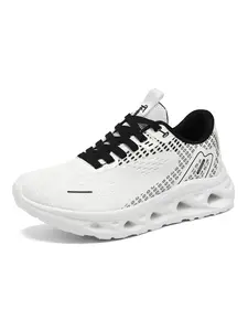 Summer Bestseller Flyknit Walking Shoes for Women, Sporty Breathable Shoes, Breathable Mesh, Thick Sole, Hollow Out Soft Bottom, Versatile Sports Shoes, Sizes 36-42