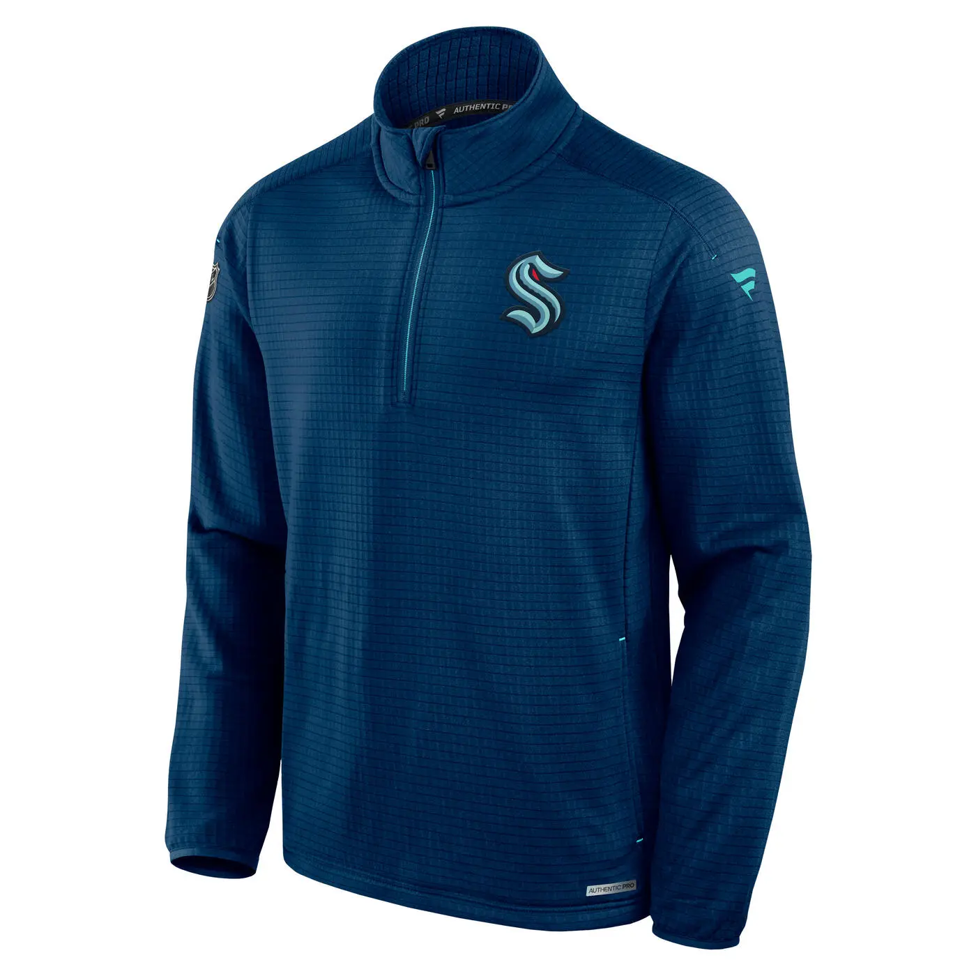 Seattle Kraken AP Rink LW Quarter Zip Navy