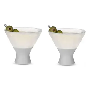 Host Glass FREEZE Martini Glass Set of 2