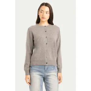 Daily Women's Crew Neck Cardigan