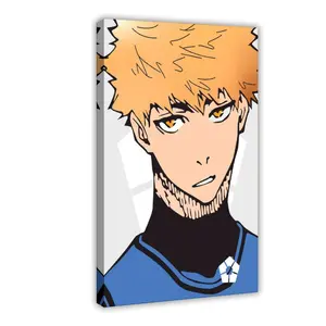 Anime Blue Lock Rensuke Kunigami II Canvas Poster Wall Art for Home Bedroom Office Dorm Room Decor