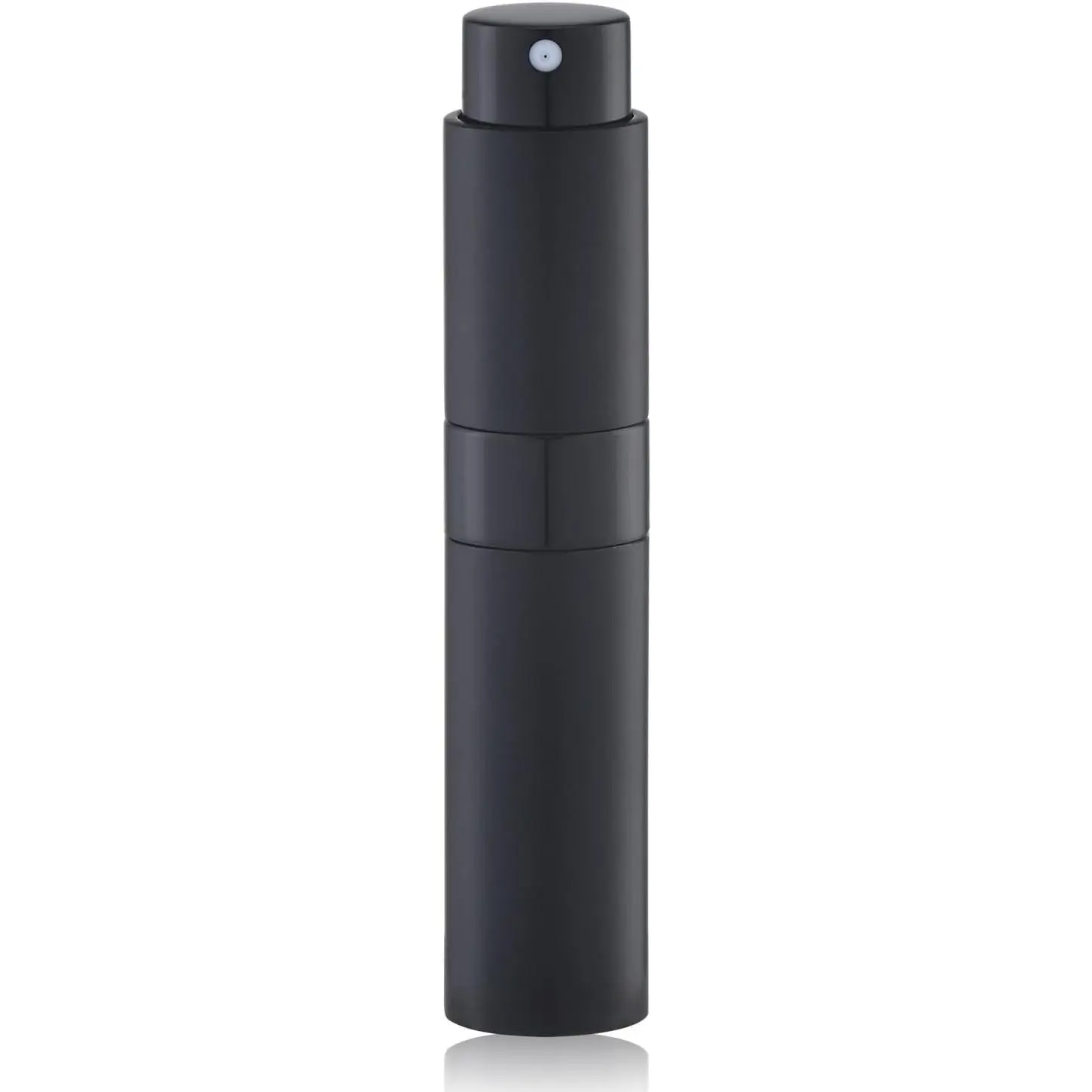 Travel Perfume Bottle Refillable - Cologne Spray Atomizer Mini - Small Travel Size Empty Sprayer for Refill Sample Container - Portable  Decant Dispenser Women Men 10ml 1 count Black