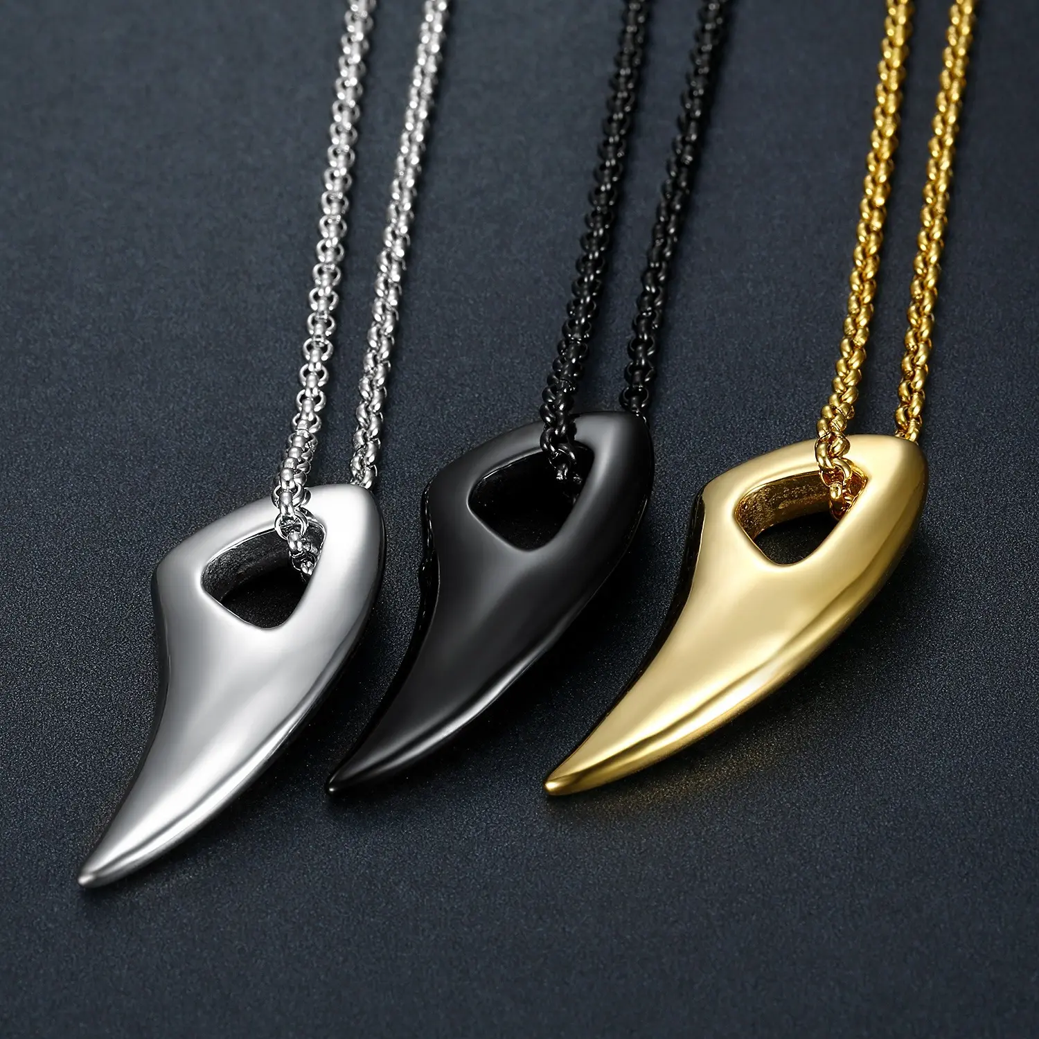 Men's Necklace, Elegant Silvery Chain & Link Jewelry for Gentlemen, Simple Statement Accessory for a Polished Look, Daily Wear, Male, Pendant, Festival Gift
