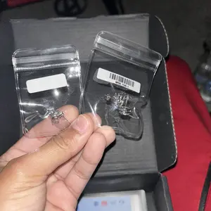 Delzzad 18k Gold-Plated Halo Stud Earrings Lab-Created Moissanite Earring S925 Sterling Silver Moissanite Jewelry Perfect Birthday Mother’s Day Christmas Gift for Men Women Wedding Set