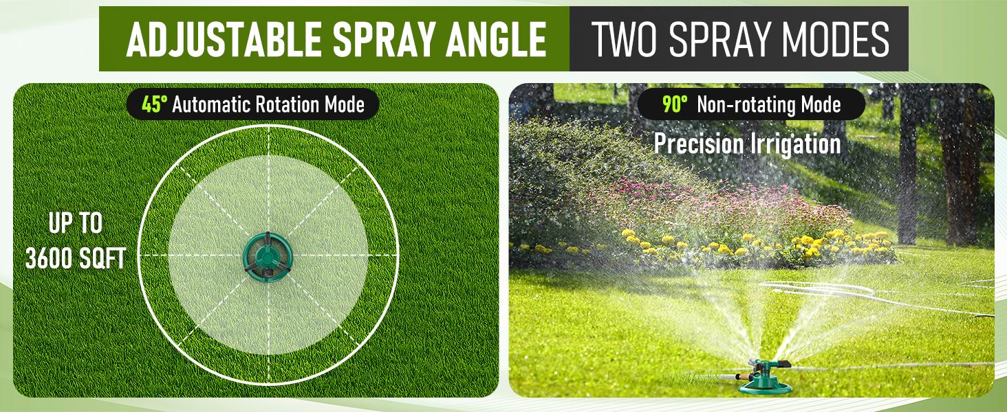 Upgraded 360 Degree Rotating Lawn Sprinkler, High Pressure Automatic Garden Watering System, Large Area Coverage Irrigation, 3-Arm Heavy Duty Yard Sprinkler, Water Saving Adjustable Spray for Outdoor Lawn & Garden Upgraded 360 Degree Rotating Lawn Sprinkler, High Pressure Automatic Garden Watering System, Large Area Coverage Irrigation, 3-Arm Heavy Duty Yard Sprinkler, Water Saving Adjustable Spray for Outdoor Lawn & Garden