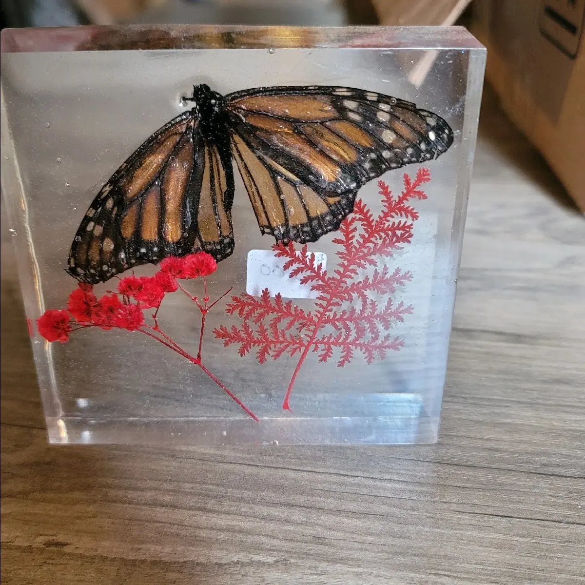 epoxy resin butterfly