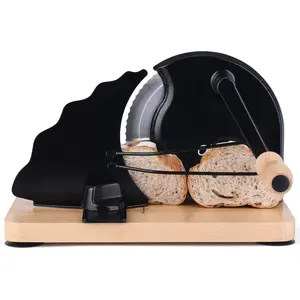 Manual Bread Slicer for Homemade Sourdough Bread, Hand Crank Bread Slicer with Scale Line,Metal Guide & Adjustable Thickness Bread Loaf Slicer,  Bread  for Sourdough Bread