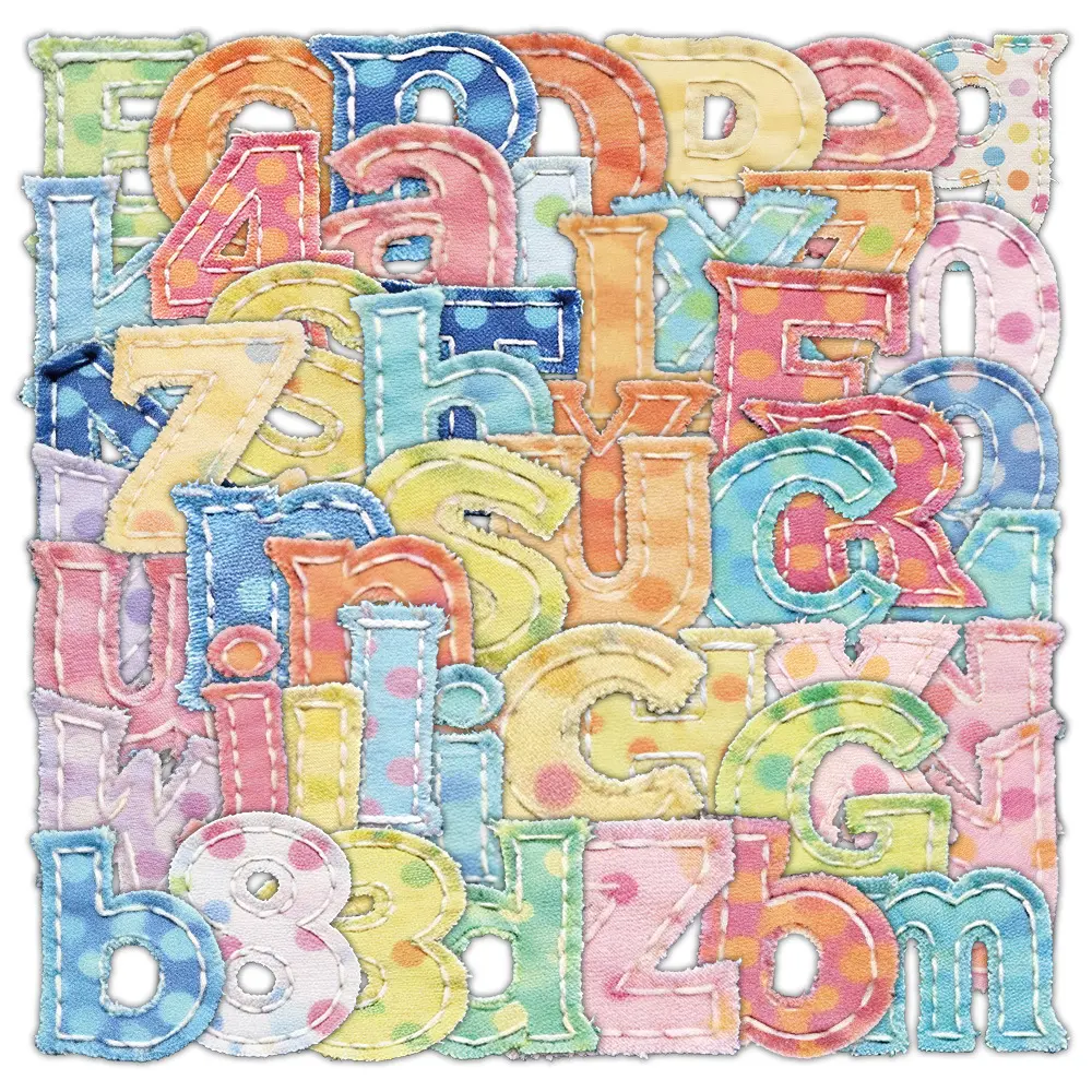 62 Pieces of English Alphabet Stickers, Suitable for Scrapbooks, Diaries, Laptops, Water Bottles, Cars, Automotive Decals, and Other Faith-based Designs; A Gift with A Positive Message.
