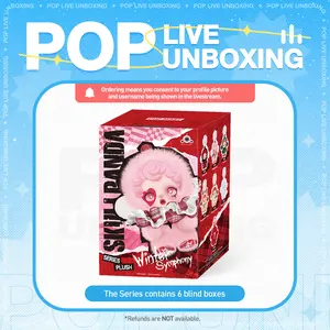 [LIVE UNBOXING] SKULLPANDA Winter Symphony Series Plush, Blind Box, Mystery Box