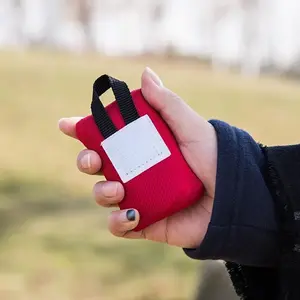 Pocket Size Picnic Blanket with Hand Strap, Foldable Picnic Mat with Waterproof & Dustproof Design, Lightweight Picnic Pad for Outdoor Camping Hiking