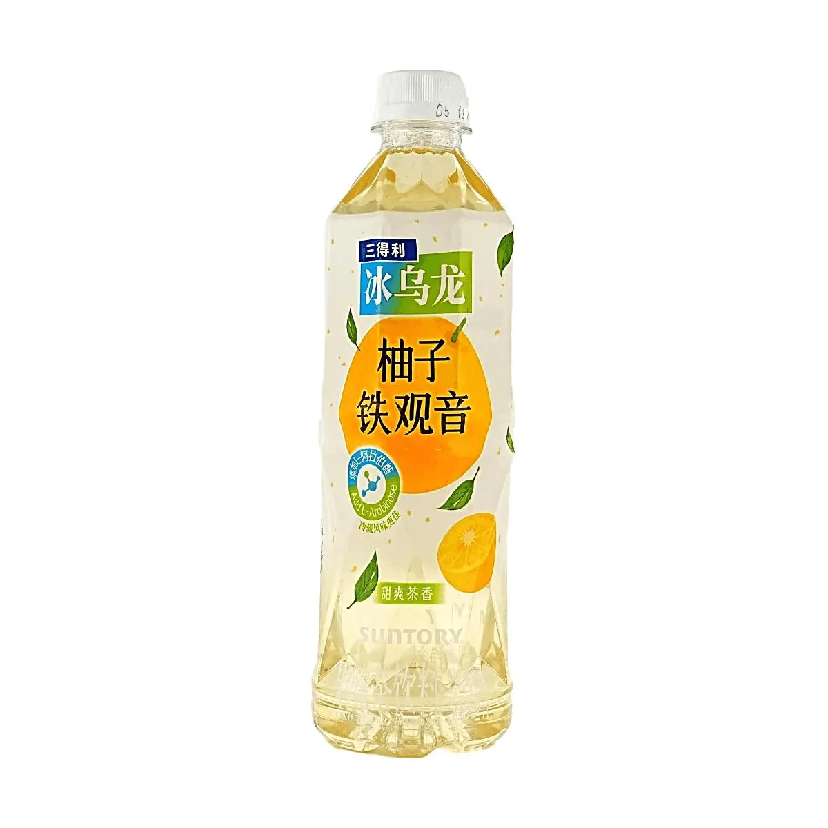 Suntory China Iced Oolong Tea Yuzu Tieguanyin 500ml - Refreshing & Fat-Reducing Beverage