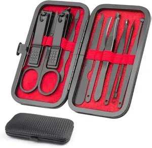 Manicure Kit, OKOM Manicure Set, Mens Grooming Kit, Nail Care Set, Manicure Kit for Men and Women,Nail Kit,Grooming Kit,Nail Clipper Set,Stocking Stuffers,Stocking Stuffers for Teen Boys,Gifts for Men