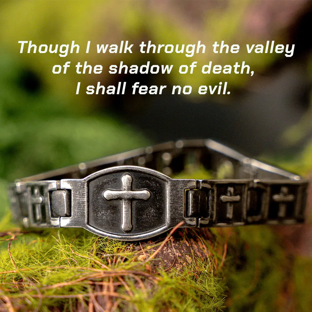 The Hero Company - 'For The Fallen' Arlington Magnetic Bracelet TT: Helps Pair Veterans With A Service Dog Or Shelter Dog