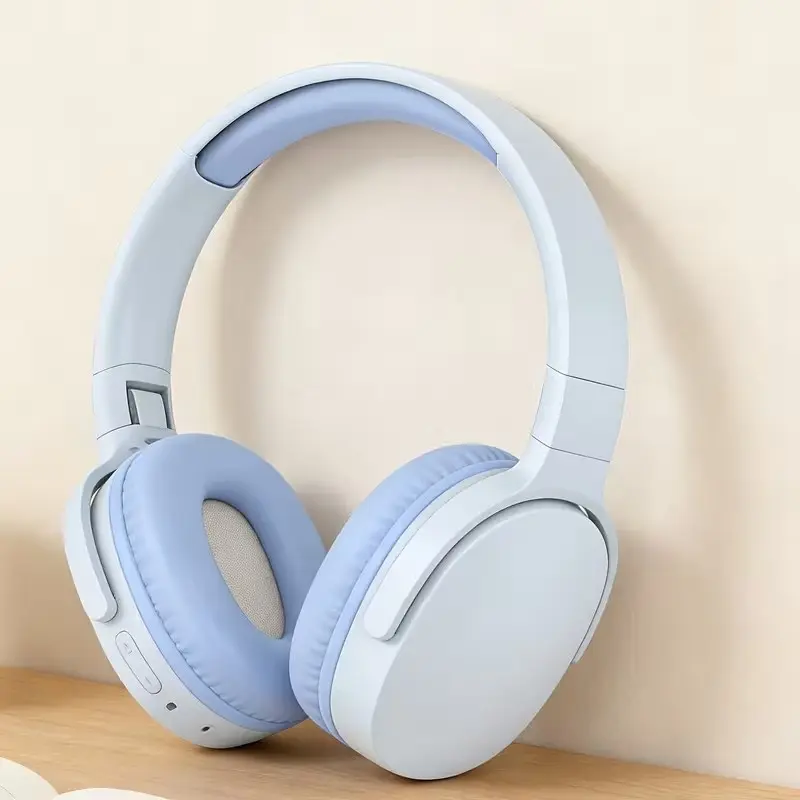 Foldable Wireless Audio Headphones, Over-Ear Design, Compact and Durable, Lightweight and Portable, Ideal for Commuters, Students, Daily Use, Travel, Folding