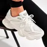 New Balance 9060 Reflection White Women's & GS Trendy Fashion Sneaker New