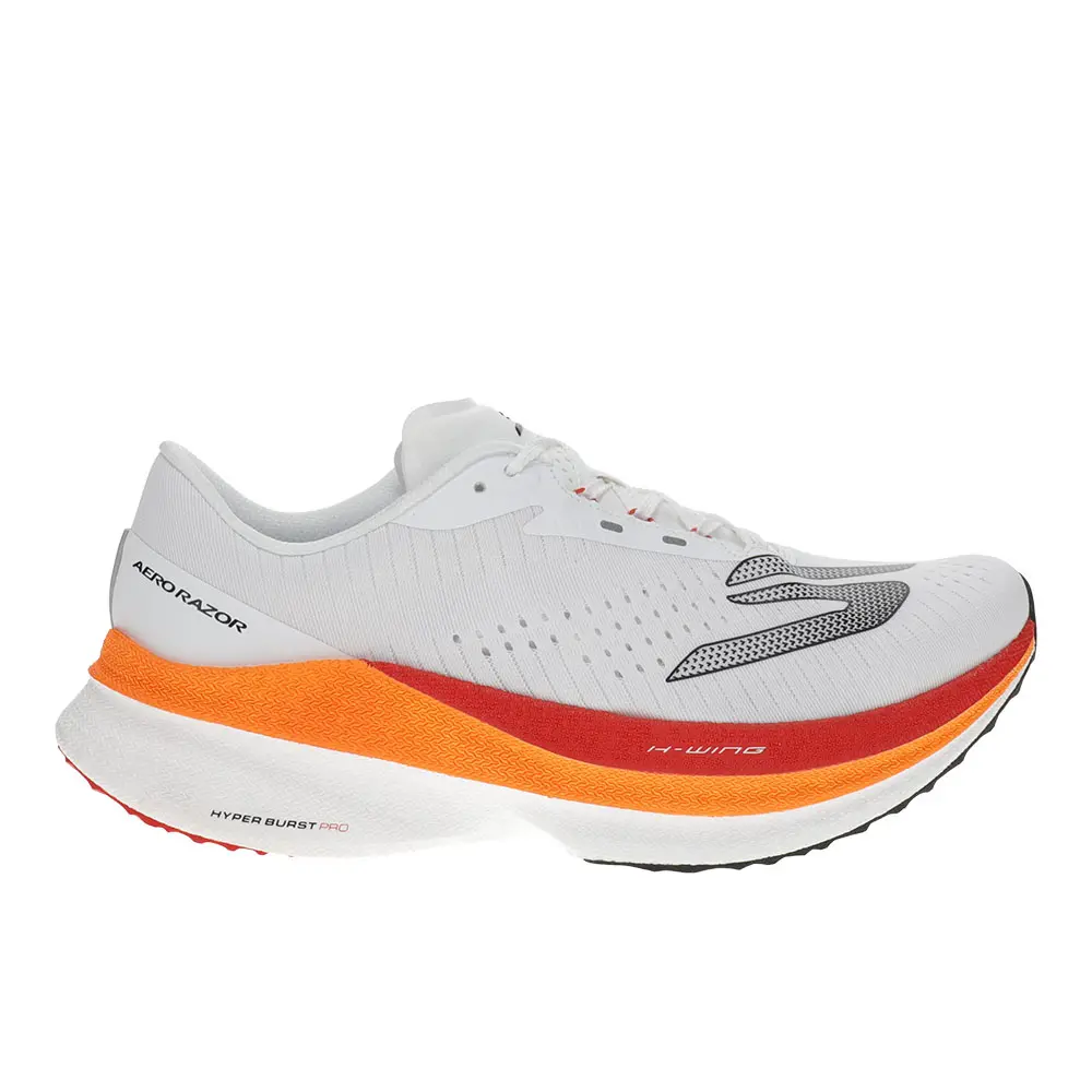Skechers Mens Aero Razor Performance Running Sneakers Shoes - White