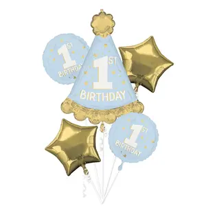 Little Mister 1st Birthday Balloon Bouquet