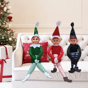 Festive Plush Christmas Dolls, Unique Holiday Figurines, Soft Stuffed Toys for Xmas Decorations, Perfect Gift Idea for Kids & Adults