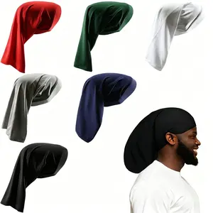 Humwam Unisex Stretch Jumbo Dreadlock Cap – Plush Head Wrap for Dreads & Natural Hair, Comfort Sleep Bonnet for All Genders