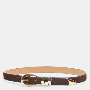 Dolce Vita MIXED METAL BUCKLE BELT MAHOGANY