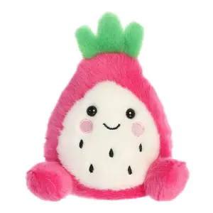 Palm Pals Adorable Rhys Dragon Fruit 5 inch Pink Mini Soft Plush Collectable Stuffed Animal