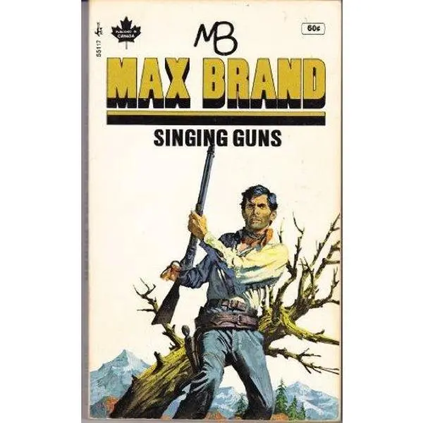 USED-Singing Guns by Max brand (Paperback)