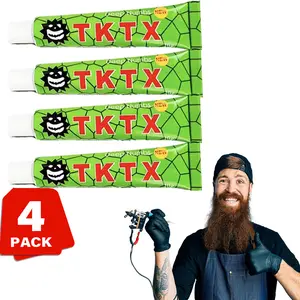 Tattoo Numbing Cream | Laser Removal | Waxing | Eyebrow Threading | Cosmetic Cream 4pcs