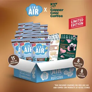 Bundle of LIKE AIR + Copper Cow Coffee (Tik Tok)