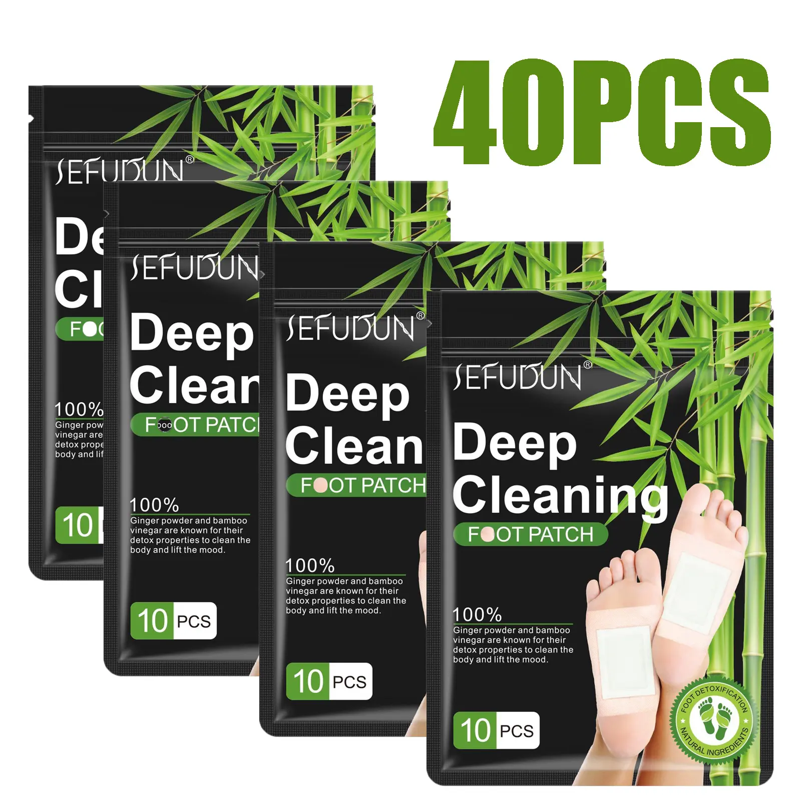 Foot Detox Patches for Stress Relief, Toxin Removal & Better Sleep Natural Deep Cleansing Pads Healthy Healthcare Solution Treatment TikTokShopBlackFriday festive design, Wellness, Therapy