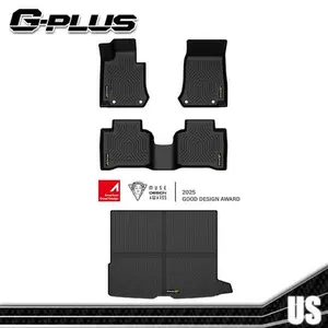 TPE Rubber Floor Mats & Trunk Cargo Liner Fit For Mercedes GLC Class 2016-2022