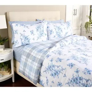 Martha Stewart Morning Glory Comforter Set King