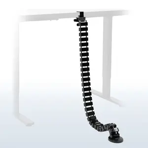 Clamp-on Vertebrae Cable Management Kit for Desk