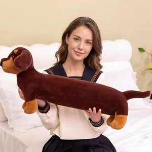 Plush Dog Toy, Giant Sausage Dog Plush Toy, Soft Huggable Large Animal Plush Toy, Christmas Birthday Gift, All Seasons Fashion