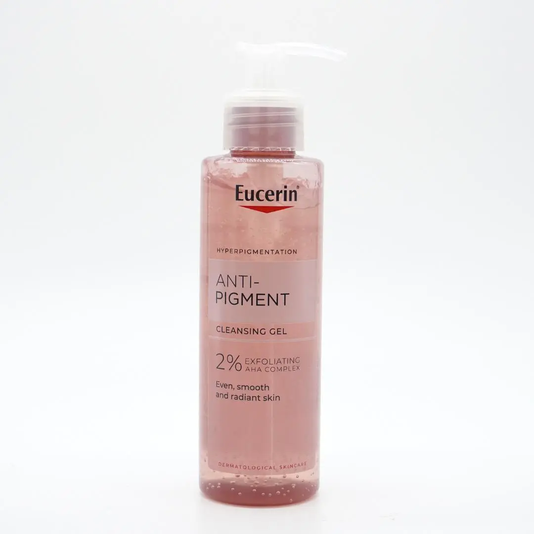 Eucerin Anti-Pigment Facial Cleansing Gel (200ml) - Exfoliating Formula with Glycolic & Salicylic Acids for Pigmentation Correction & Radiant Skin