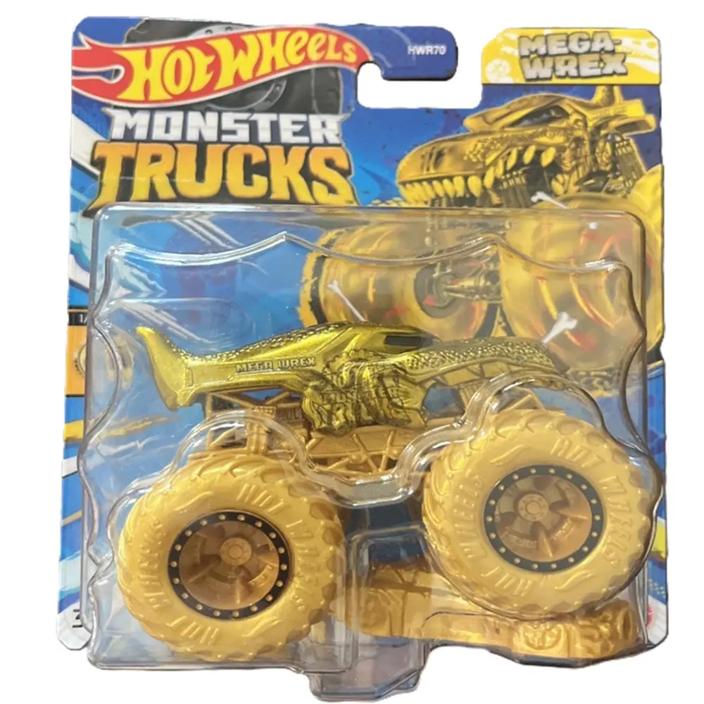Hot Wheels 2024 Monster Trucks Gold Exclusive Mega Wrex