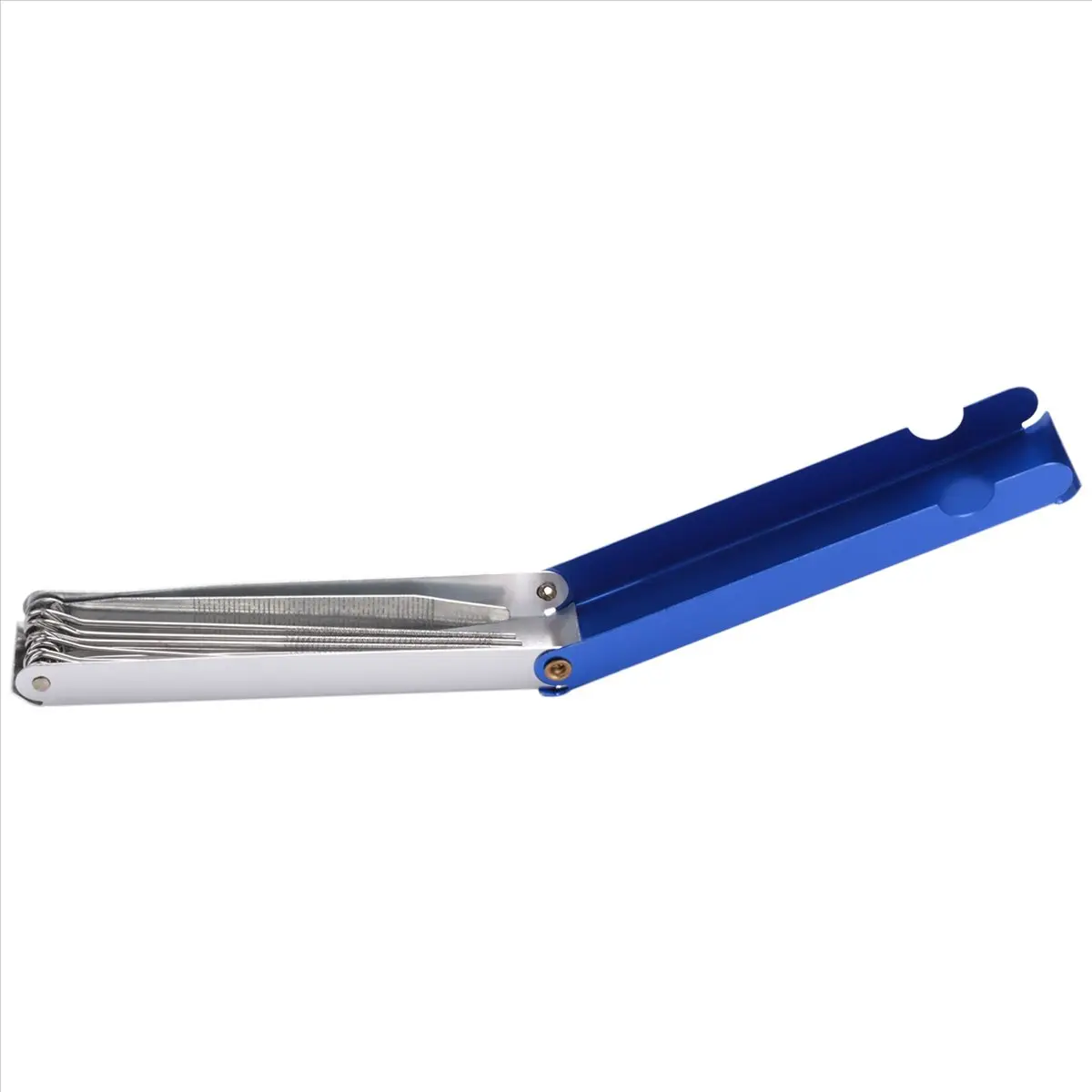 Automotive & Motorcycle Stainless Steel Tool Set - Welding Tip Cleaner for Welding Machines, Carburetor Cleaner, Torch Nozzle Tip Cleaner (12-Wire Set + Flat File) for Lawn Equipment, Tattoo Machines