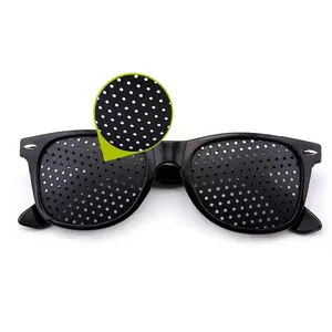 1/2 Pack Pinhole Glasses Anti-Myopia Astigmatism Vision Improvement Strabismus Correction Fatigue Daily Lightweight Tinted Lens Frames for Men & Women