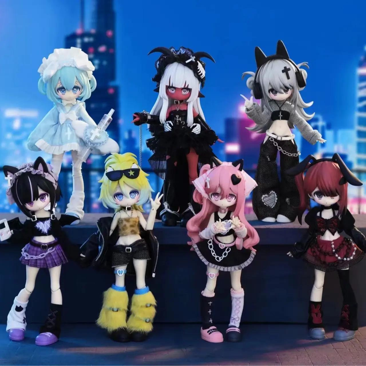 Ten Thousand Escape Plans BJD Doll Blind Box Collectible Figures, 10000 Escape Plans, Animal Character Figurines